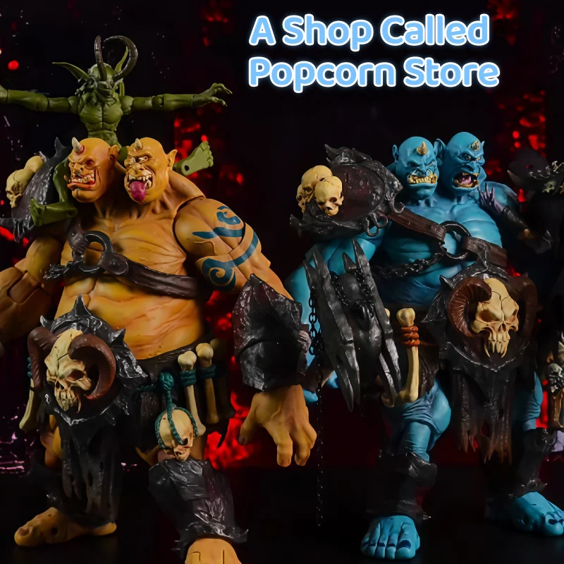 

In Stock Metytoyz 1/10 Scale Skull Cru Sher Cranial Cru Sher Adventurer World Ogre Warrior 25cm Action Figure Doll Collection