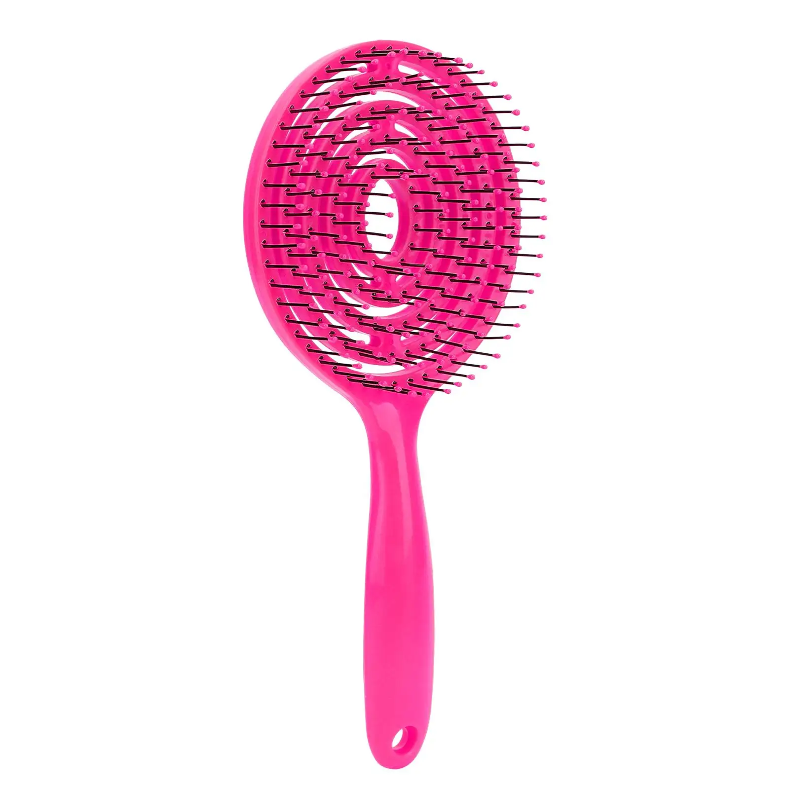 For Curly Hair Straightening Detangling Brush   Comfortable Design