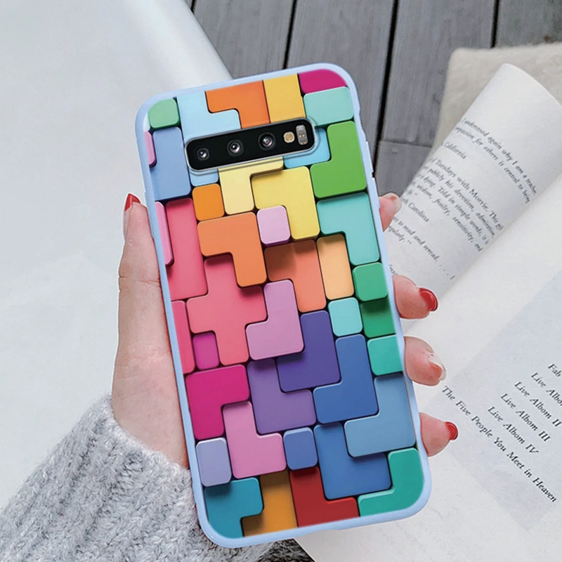 Para Samsung Galaxy A10 A11 A20 A20S A20e A21S A30 A40 M10A M11 S9 Plus S9 S10 S10e S10 Plus Popular funda de teléfono con mariposa brillante