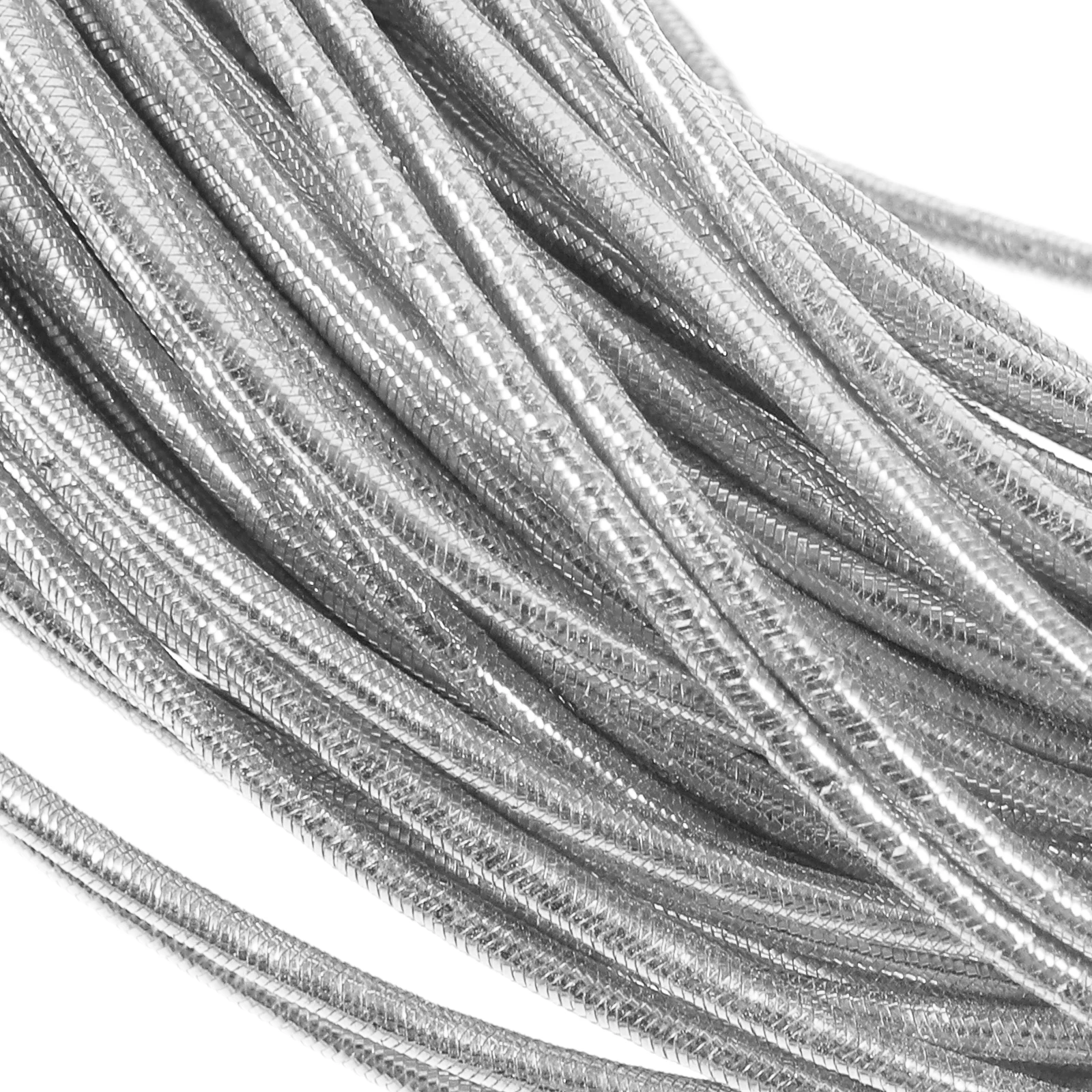 Elastic Rope 1mm Silver Gold Beading Thread DIY Craft Lanyard String Gift Packaging H made Wrapping Supplies Portable Elastic