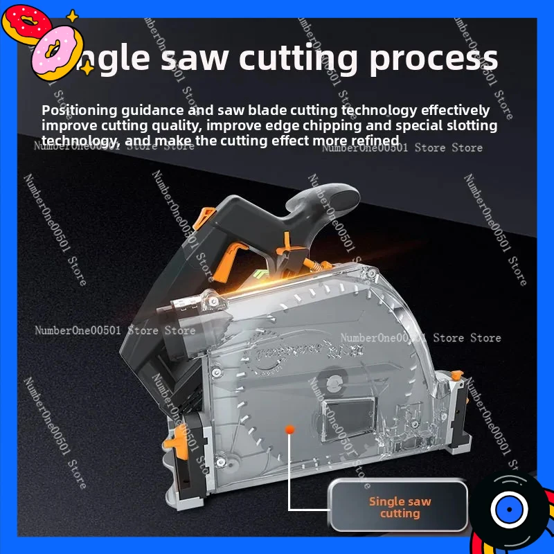 

Бесщеточная циркулярная пила JZY SJ-60 для резки дерева и гипсокартона, портативная электрическая пила без пыли