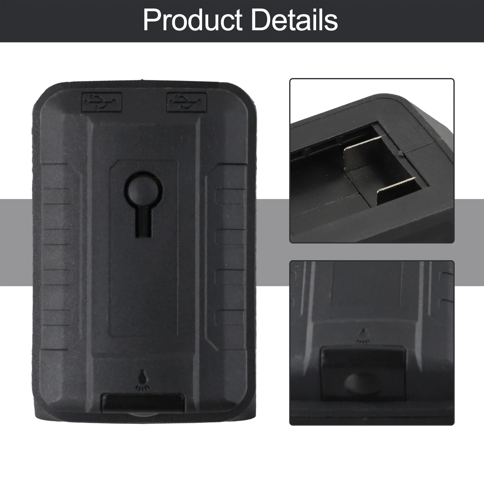 Converter USB Charging Activation Function Battery Conversion Head Dual USB Converter Electric Wrench Converter Battery Voltage