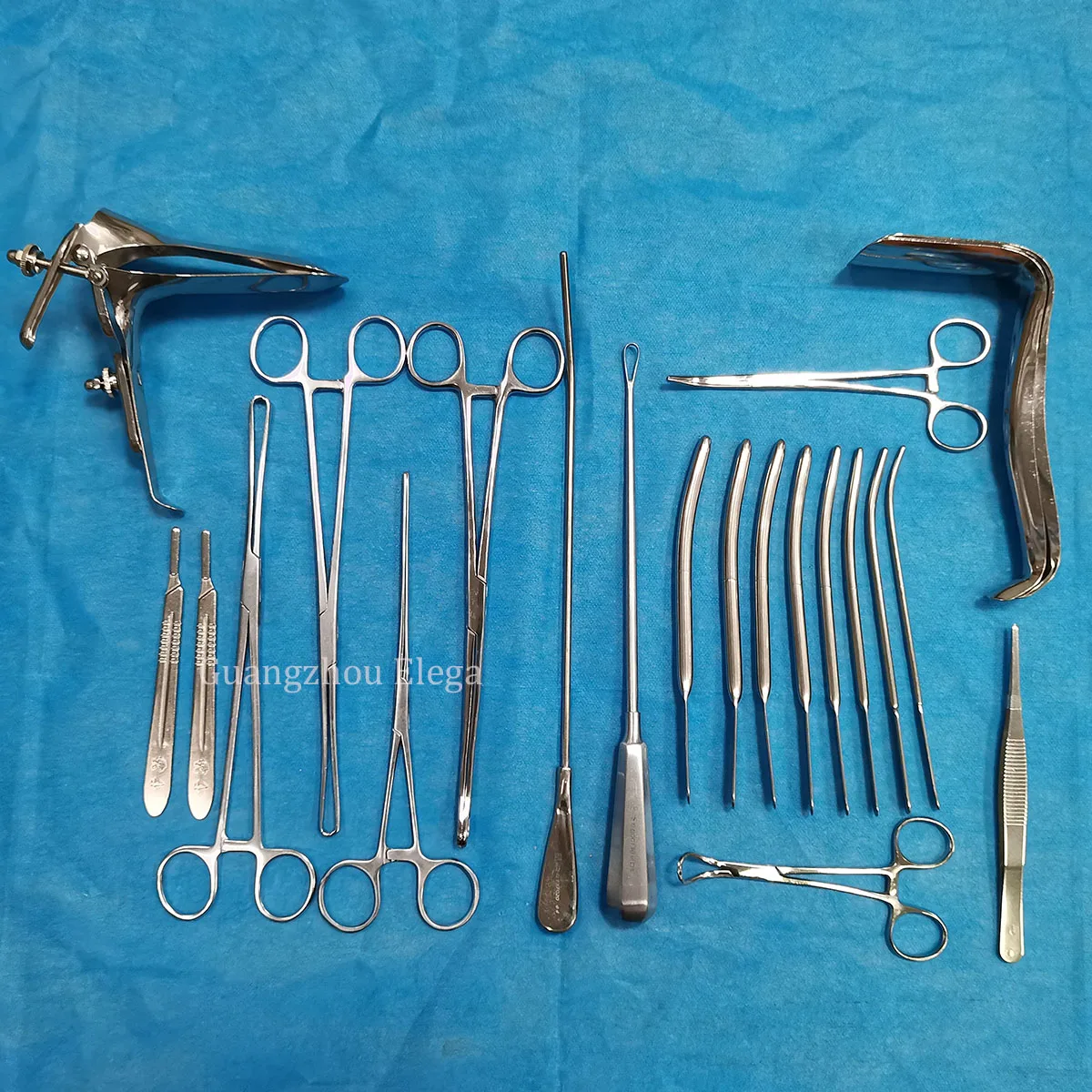 

Uterine Hegar Dilator Set Instrument Kit Dilatation and Curettage Set