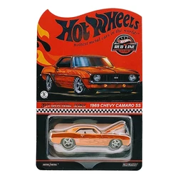 Hot Wheels RLC 2022 sELECTIONs SERIES 1969 Chevy Camaro SS Spectraflame Orange 1:64 Diecast Collectible Model Car Toy