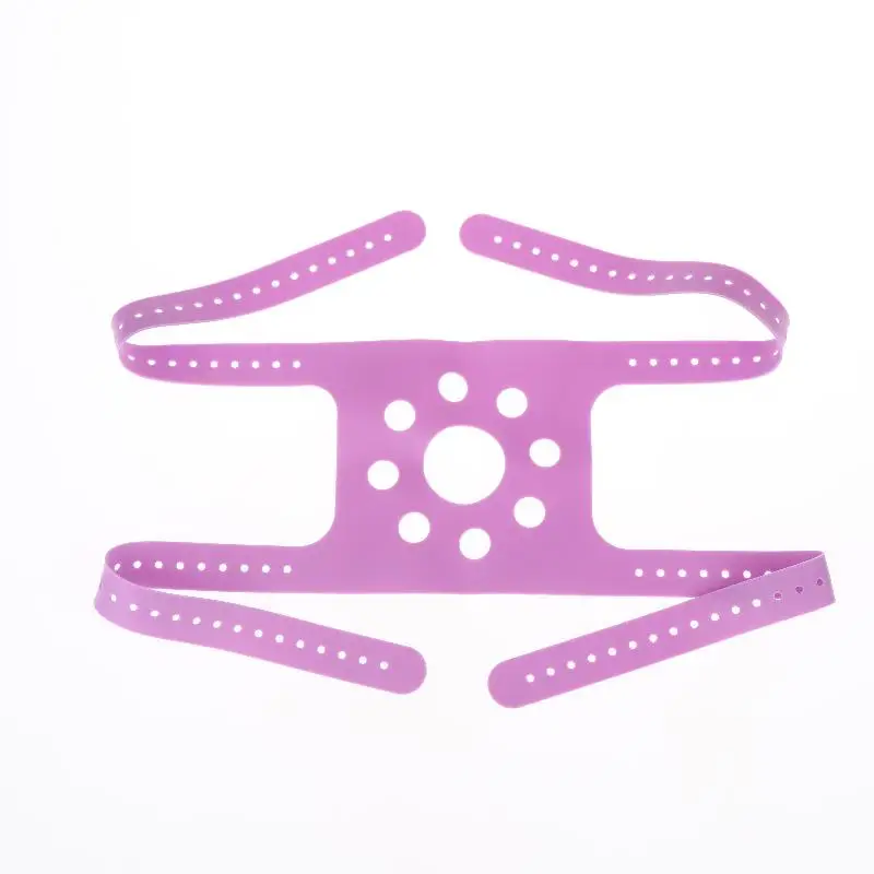 1 Stück Silikon Verstellbares Elastisches Band Fixiergurt Universelles Kopfband Komfort-Gel Vollmaske Ersatzteil CPAP-Kopfband – Detail 4