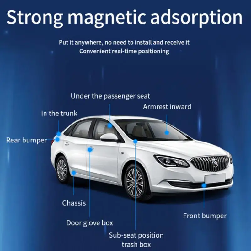 RYRA Mini GF-22 GPS Car Tracker Real Time Tracking Anti-Theft Anti-lost Locator Strong Magnetic Mount Message Global Positioner