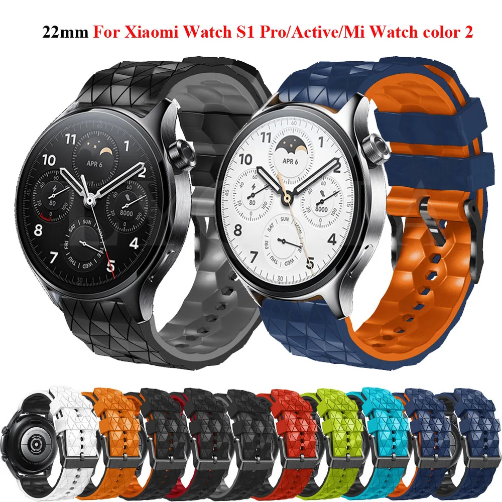 Correa de 22mm para Xiaomi Watch 2 Pro /S4 S3 S2 S1 / S1 Active / S1 Pro, correa de reloj, accesorios de repuesto