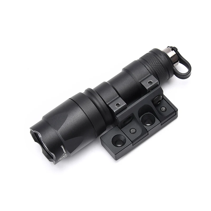 WADSN Scout Light Side Rail M600 Flashlight Mount M300 M300A Airsoft Offset Base Fit Mlok Keymod Outdoor Fitting Parts