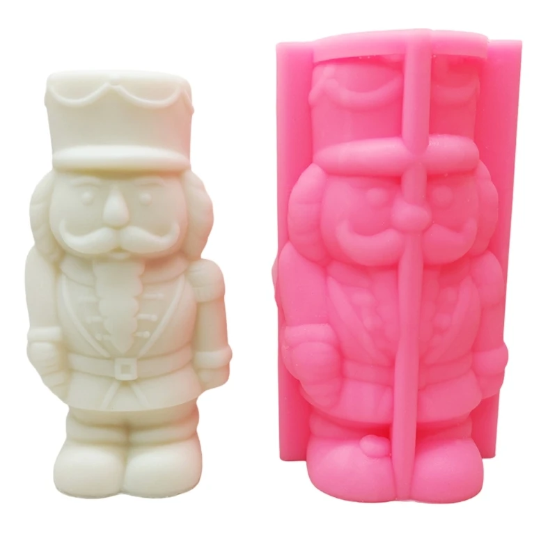 Creative Nutcrackers 3D Mold for DIY Making and Home Decoration Crafts