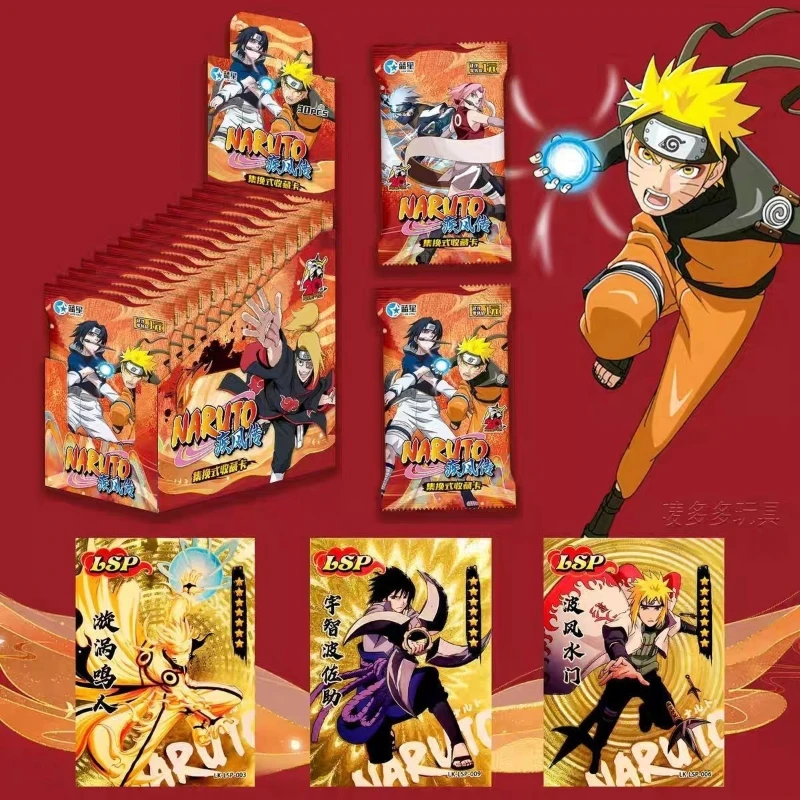 Board Game Naruto - بطاقات كرتونية لطيفة من ناروتو شيبودن،