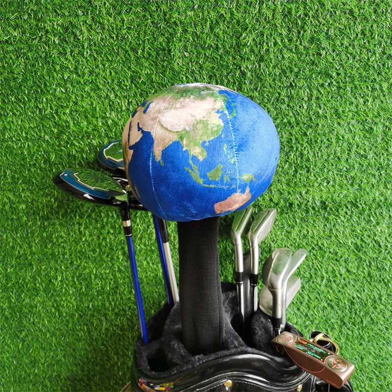 غطاء رأس سائق الجولف من القطيفة على الأرض الزرقاء 450 سي سي غطاء رأس خشبي مخزون كبير شحن سريع #1