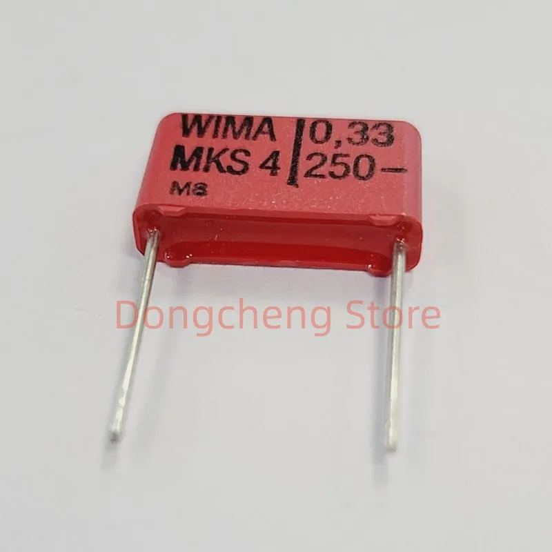 

5PCS/20PCS/50PCS 100％ New Original WIMA Film Capacitor MKS4 250V 0.33UF 250V 334 330NF Pitch 15mm Audio passive capacitor