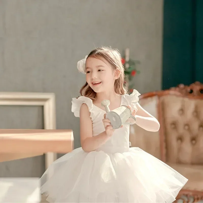 فستان باليه للأطفال يوتار توتو ملابس الرقص ازياء يوتار فتاة الجمباز Dancewear راقصة الباليه ملابس تنكرية للحفلات فستان الأميرة
