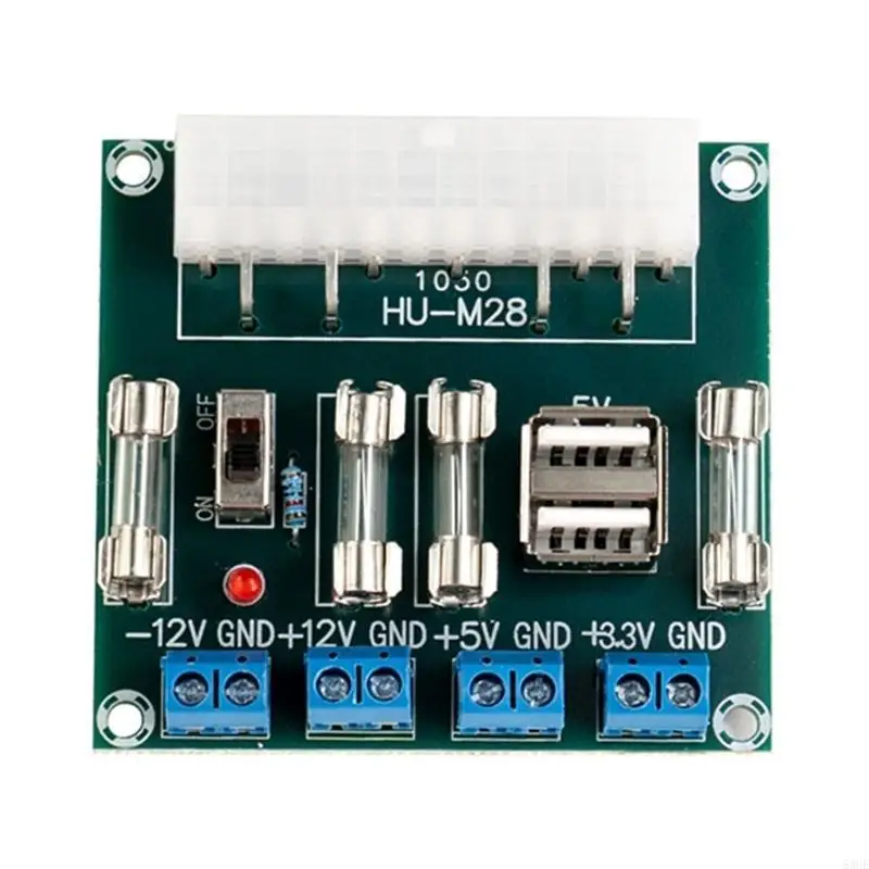 Praktische bureaubladverlensingsbord 24 -pin desktop power adapter 83ce