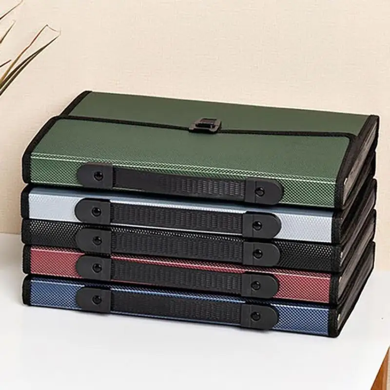 Expandable Document Organizer, Paper Storage Folder, Multi‑Function File Pouch Portfolio Combo Bag
