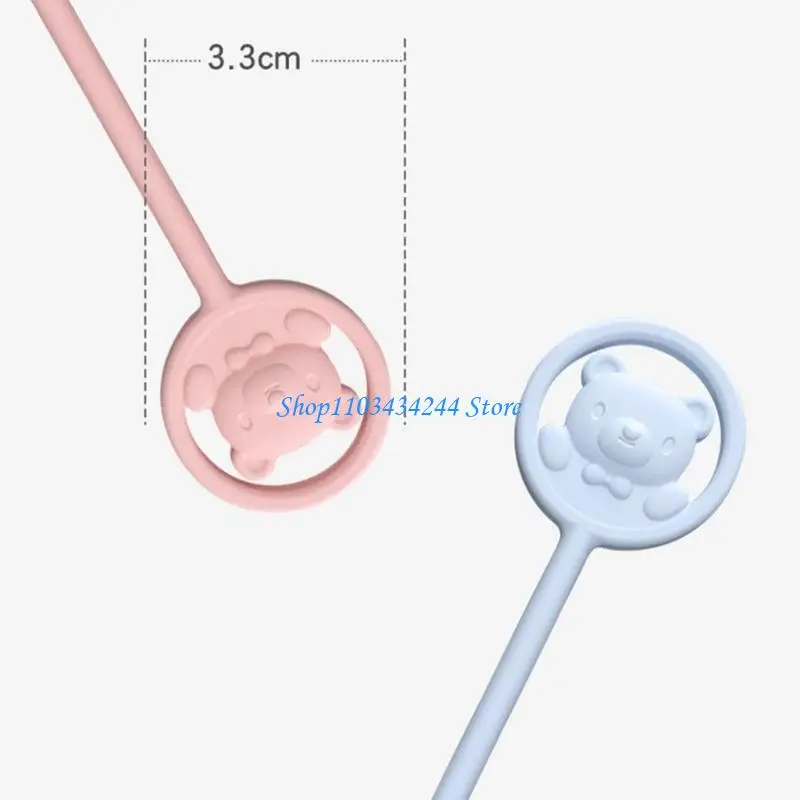 Temperature Sensitive Baby Formula Mixing Tool Even Blending Stir Bar Cartoon for Comfortable Feeding