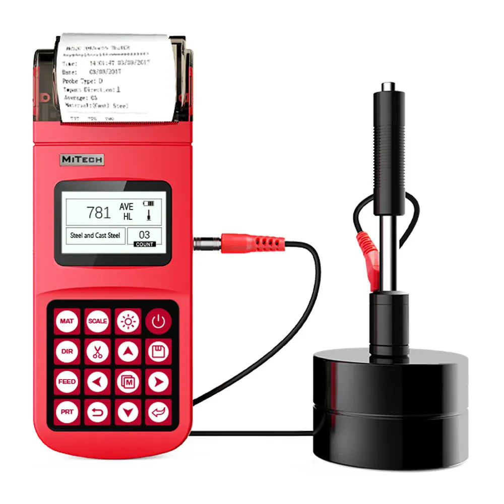 

MH320 Portable Leeb Hardness Tester With High Speed Thermal Printer Range 170 - 960 HLD Hardness Meter