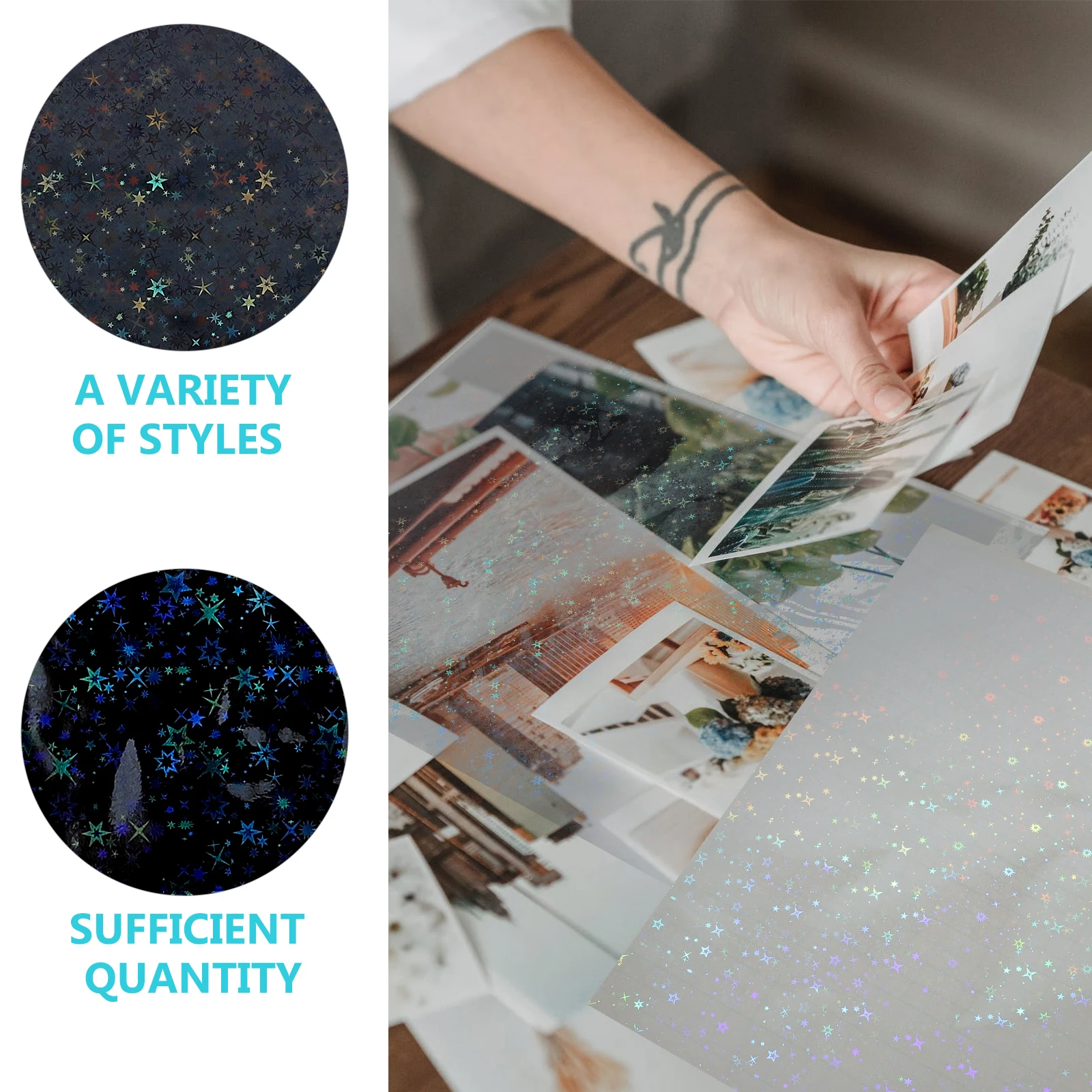 

10 Pcs High Quality Photo Laminating Film Clear Protection Plastic Sheets Durable Decor