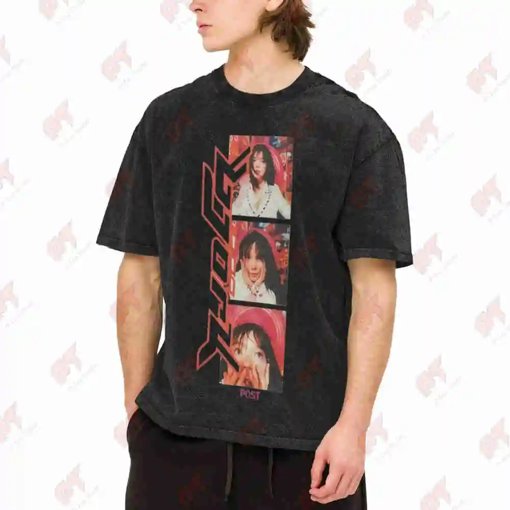 Birch Inspired Post Vintage Washed Tee Pure Cotton T-Shirt