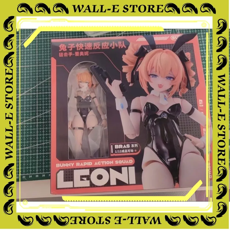 

In Stock Sushing 1/12 Leoni Rabbit Rapid Response Team Sniper Collectible Figure Cute Girl 6in Scale Women Soldier Action Figure