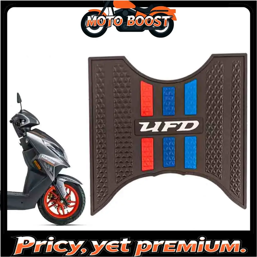 

【Premium quality】For HAOJUE UFD125 UFD 125 Floor mat modification accessories, rubber-thickened pedal pad, UFD footrest pad