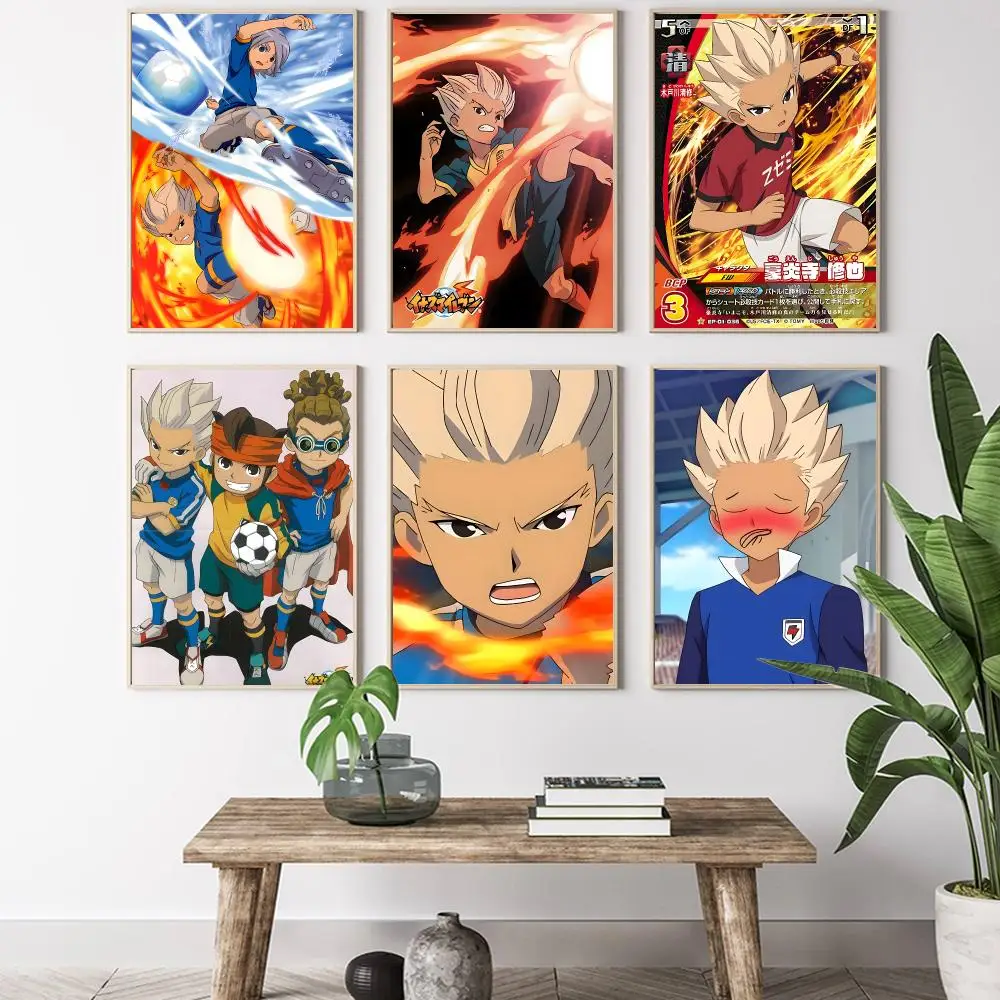 Inazuma Eleven Gouenji Shuuya Painting Calligraphy HD Canvas Poster living room bedroom bar aesthetic decoration