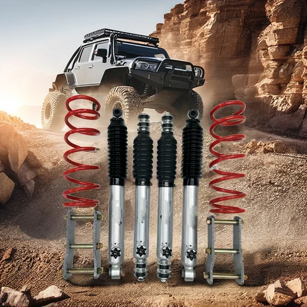 

Комплекты полноприводных внедорожных аксессуаров 4x4 2026 года с регулируемыми спортивными масляными амортизаторами для Land Cruiser 79