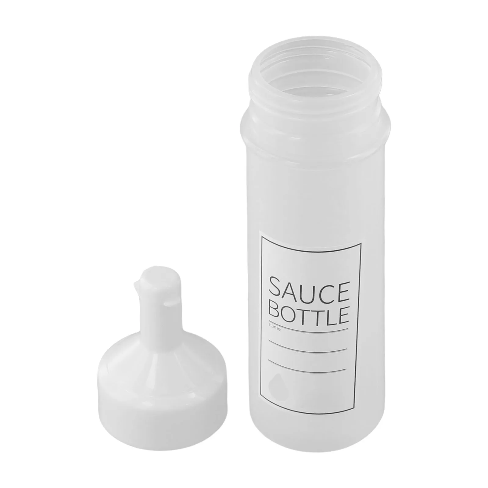 1Pcs Condiment Squeeze Bottles Ketchup Mustard Salad Sauce Dispenser With On Cap 240 Ml Kitchen Accessories Gadgets