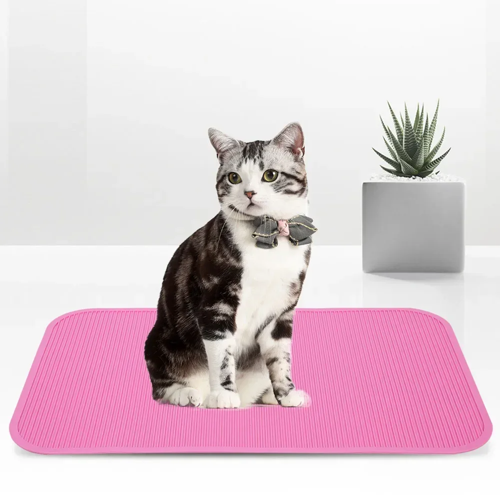 Non-Slip Rubber Pets Mat For Pet Grooming Bathing Training Table Cat Dog Supplies Outdoor Entrance Door Summer Mats