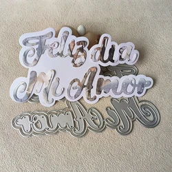 New happy day my love metal cutting die mould scrapbook decoration embossed photo album decoration card making DIY handicrafts