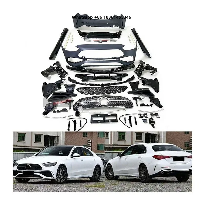 

For C-Class W206 2022-2025 Executive Edition Upgraded To Sport Edition Body Kit Dream Garage