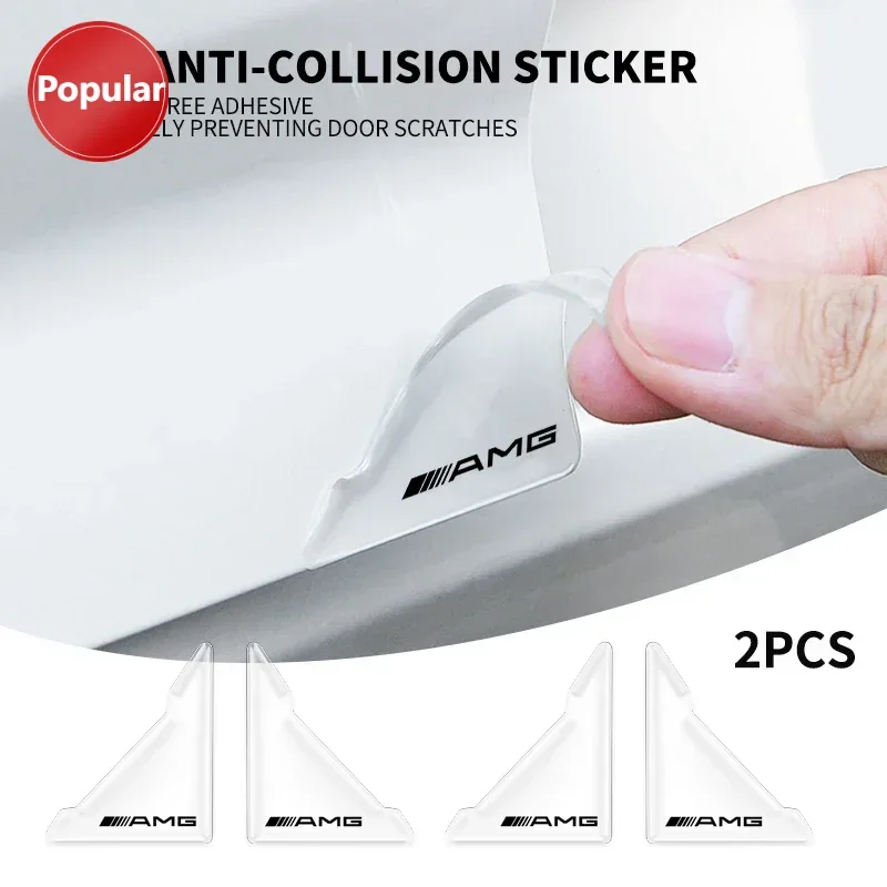

# Дверь автомобиля, защита от столкновений, защита от царапин, прозрачная наклейка для Mercedes Benz AMG W124 W202 W203 W204 W210 W211