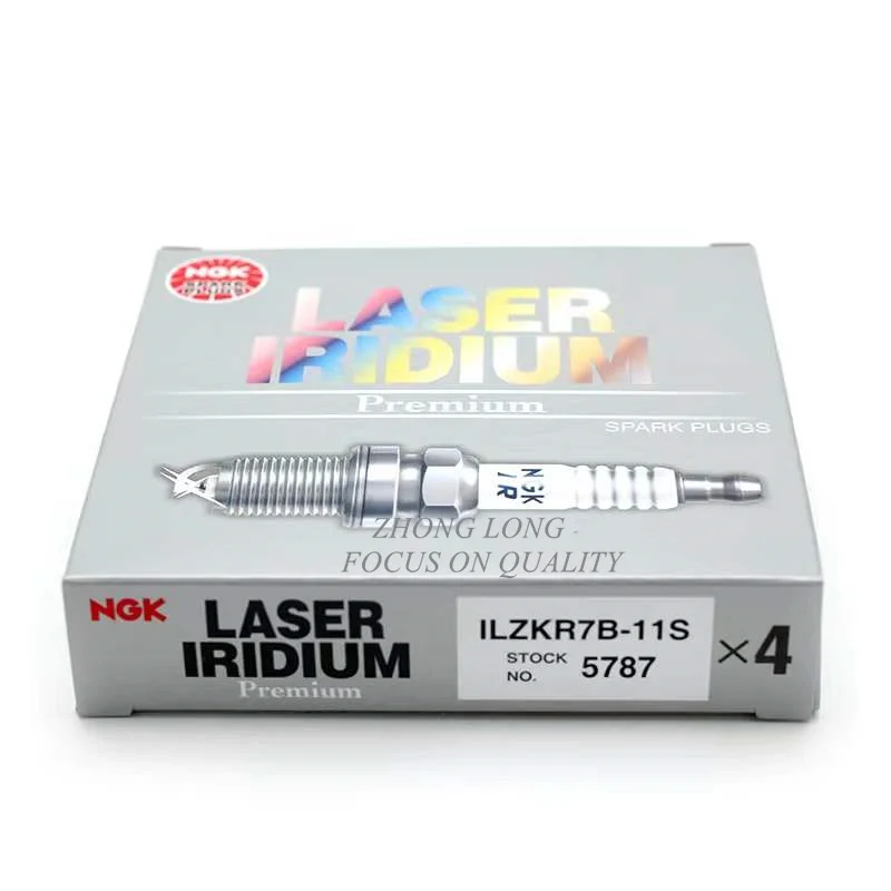 (4PCS) Original Iridium Platinum Spark Plug ILZKR7B-11S 5787 is suitable for the new Yuedong Rena Langdong K2 Freddy