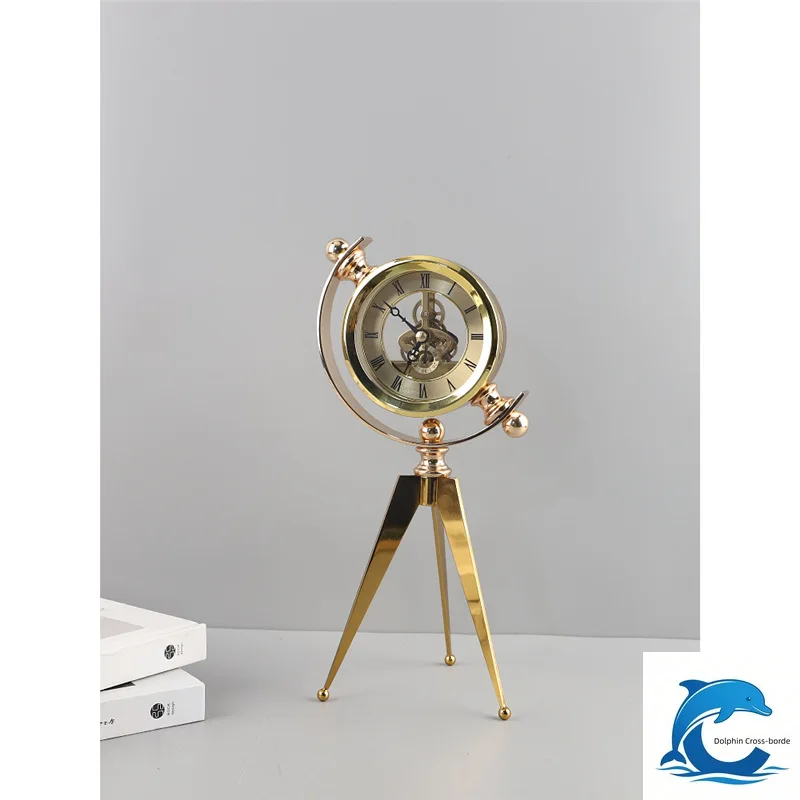 Suitable for creative art metal ornaments, living room clocks, and simple decoration of modern homes
