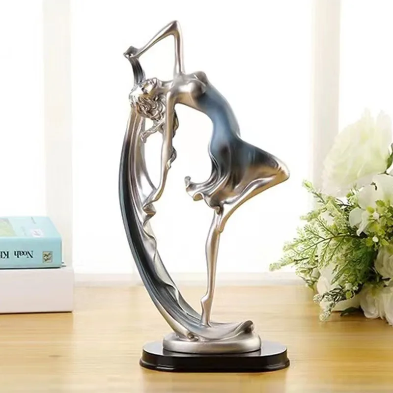 

Nordic light luxury dance girl decoration ballet home decoration TV cabinet wine cabinet entrance arts and crafts decoration
