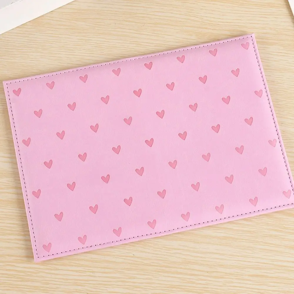 Fashion Love Printed Passport Protective Cover PU Leather Passport Holder Portable Document Protector Case Cute Wallet Purse