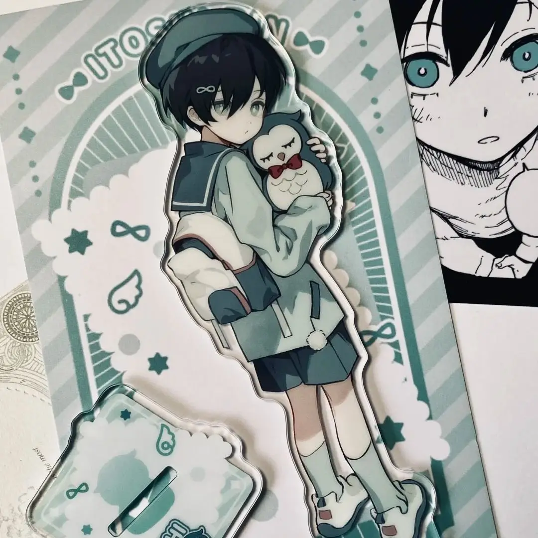 lan suo Acrylic Stand Sae Itoshi Rin Childhood Series Figure Display Anime Goods Collection Desk Decor Ornament Accesorios
