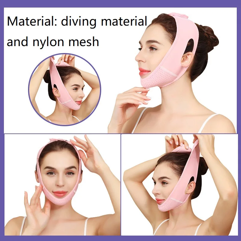 Double Chin Face Sheath Masque Double Menton Face Bandage Slimming Double Chin Mask Lifting Band Visage LBHL04