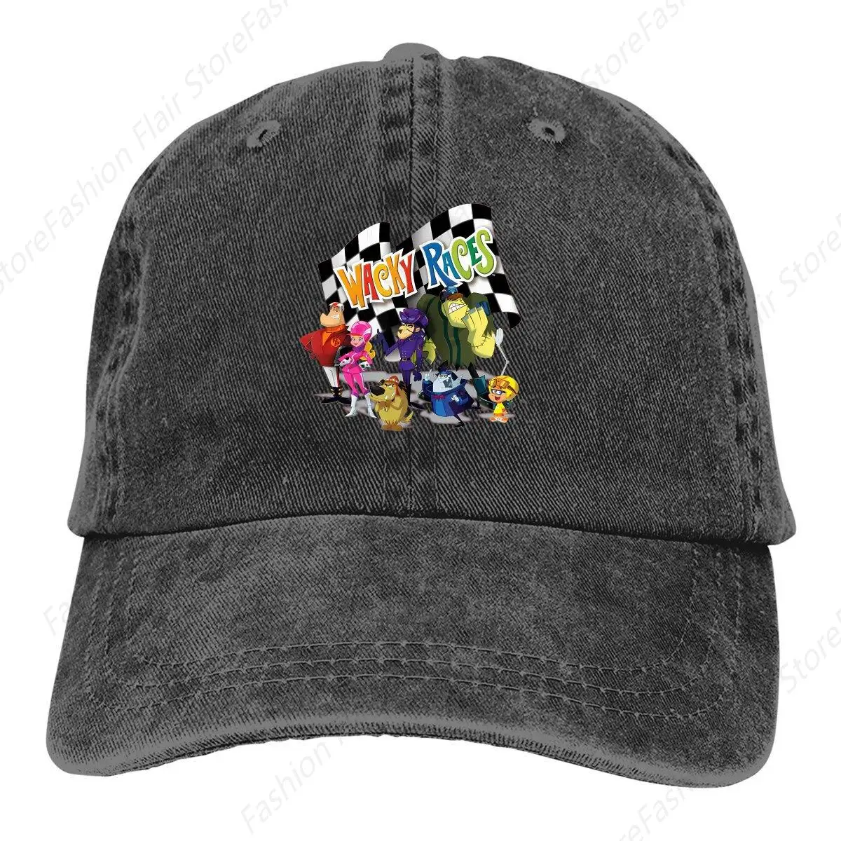 Summer Cap Sun Visor Novelty Hip Hop Caps Muttley Wacky Races Cowboy Hat Peaked Hats