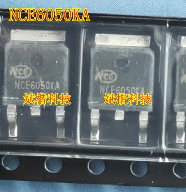 10PCS/LOT  NCE6050KA 50A/60V NCE6050K  MOSFET TO-252