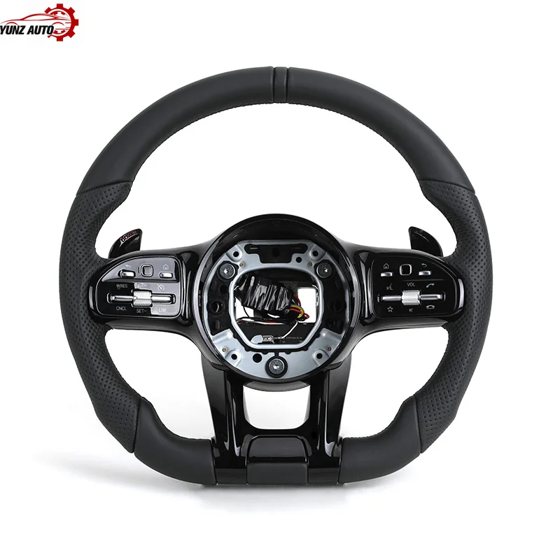 Nachrüst-Upgrade LED-Display Sport-Lederlenkrad für C217 W209 W204 W205 W206 W207 Coupe C63s C63 – Detail 1