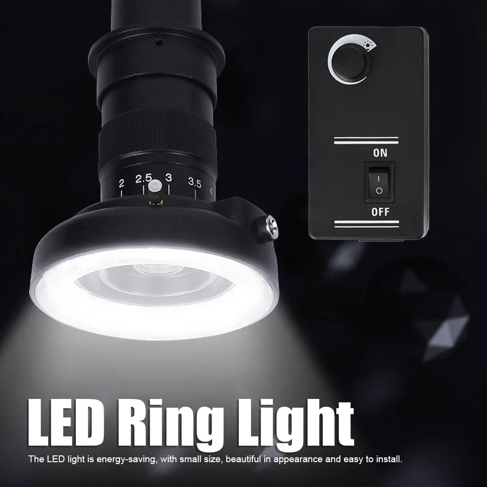 LED Light LED Ring Light LED Ring Light Round 56 Lamp Beads for Microscope Industrial Camera Microscope LED Light Round LED Lamp