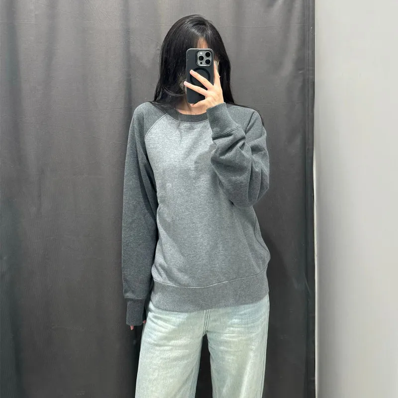 편안한 롱 슬리브 컬러 블록 후디 스포츠 재킷 피부 친화적인 면 폴리에스터 혼방 겨울 신상품