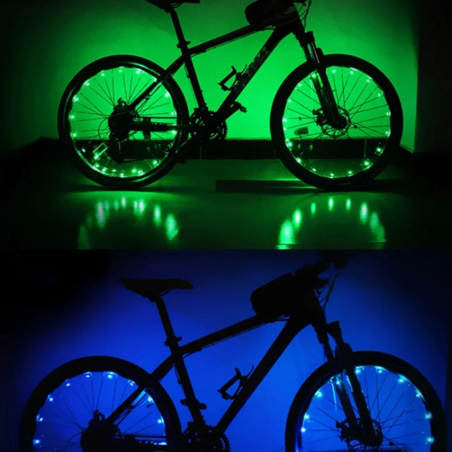 Fahrrad Hot Wheel Fahrrad rahmen Dekoration Lichter Fahrrad Speichen Lichter Nacht fahren Fahrrad Rad Lichter