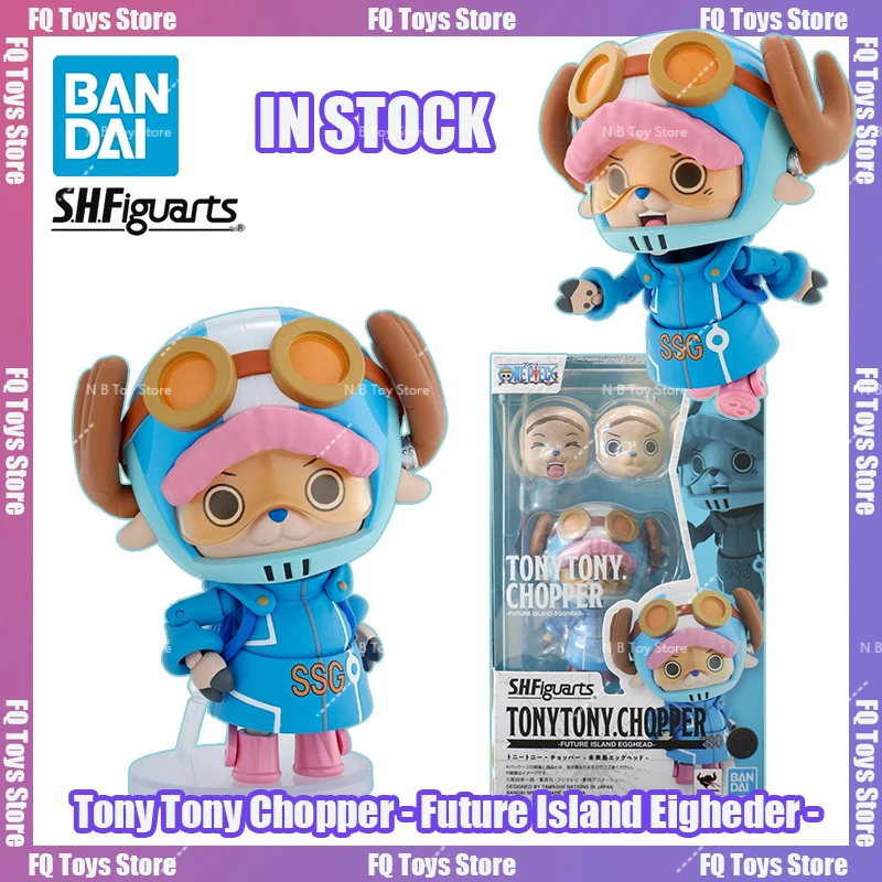 

BANDAI Original Genuine SHFiguarts SHF One Piece Series Tony Tony Chopper Future Island EGGHEAD Anime Collection Model Toy Gift