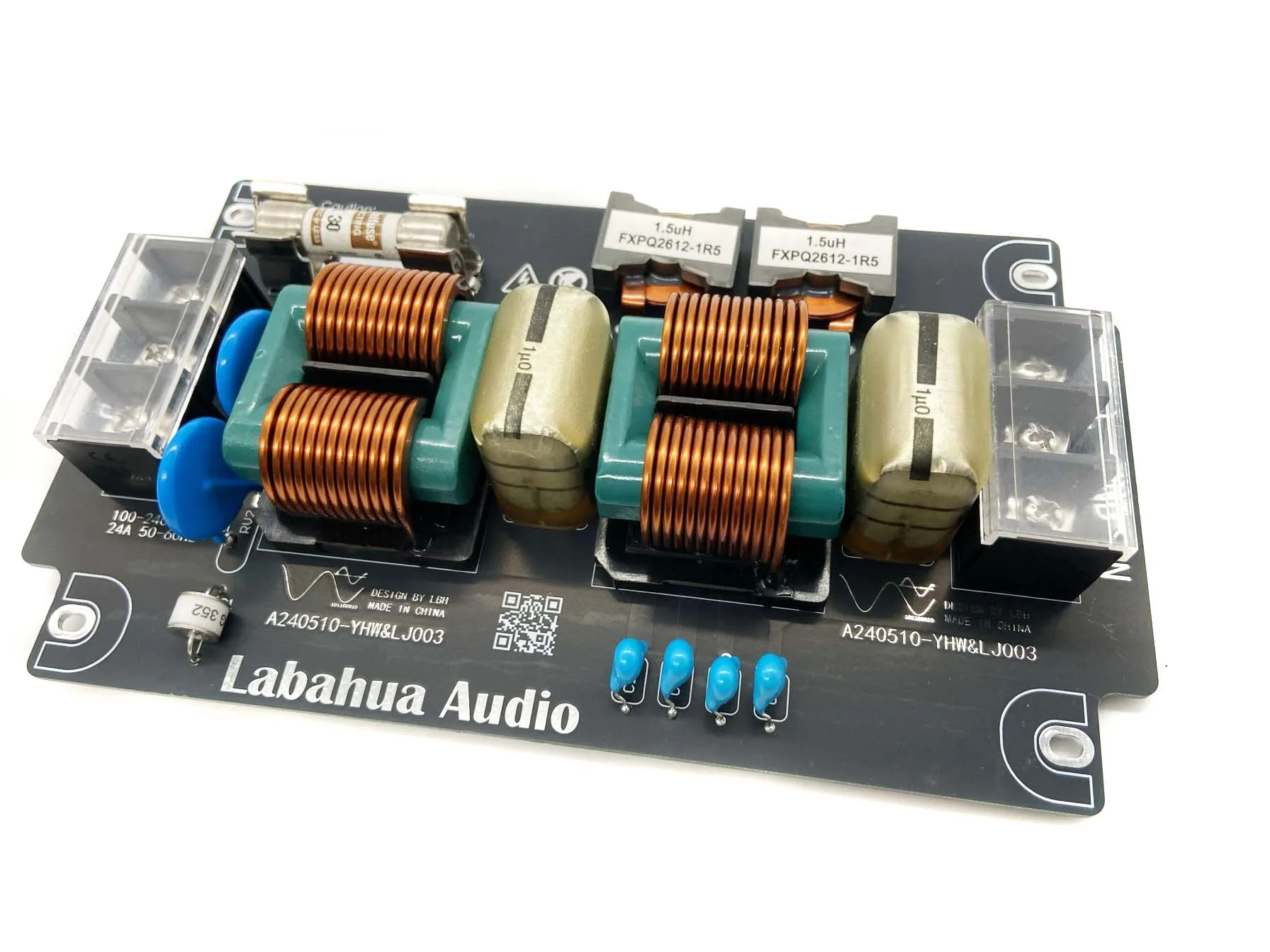 لوح حماية الطاقة 5000 واط 30A لمضخم الصوت من الفئة أ القضاء على ترشيح التيار المستمر لتنقية الطاقة لوحة طاقة الدائرة