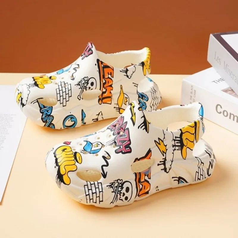 

Kids' EVA Sandals Summer 2026 Non Slip Breathable Odor Resistant Closed Toe Protective Design for Boys