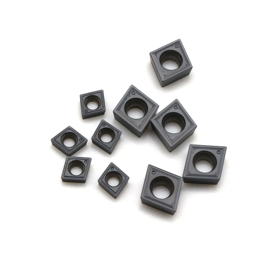 CCMT060204 NN LT10 Nội Bộ Dụng Cụ Quay Rau CCMT09T304 NN LT10 Carbide Miếng Kim Loại CNC Tiện Dụng Cụ, cho Thép Không Gỉ Và Thép Không Gỉ
