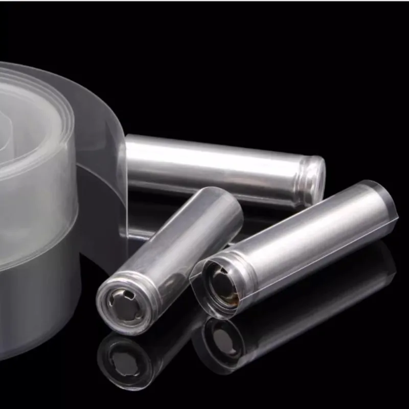 透明PVC熱収縮バンド,電池,スイッチ,電子ケーブル用スリーブ,幅0.7〜10.3cm