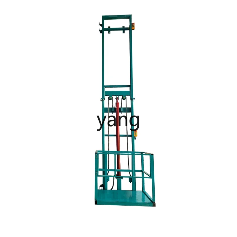 XYY Electric Lift Freight Elevator Household Lift Small Platform Simple Warehouse Lift